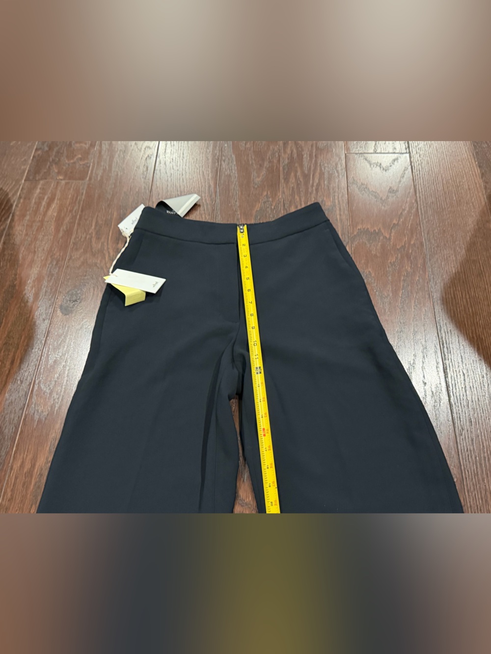 Aritzia Wilfred Alanya Black Pant Trouser Women Size 4 Wide Leg NEW - Picture 4 of 10